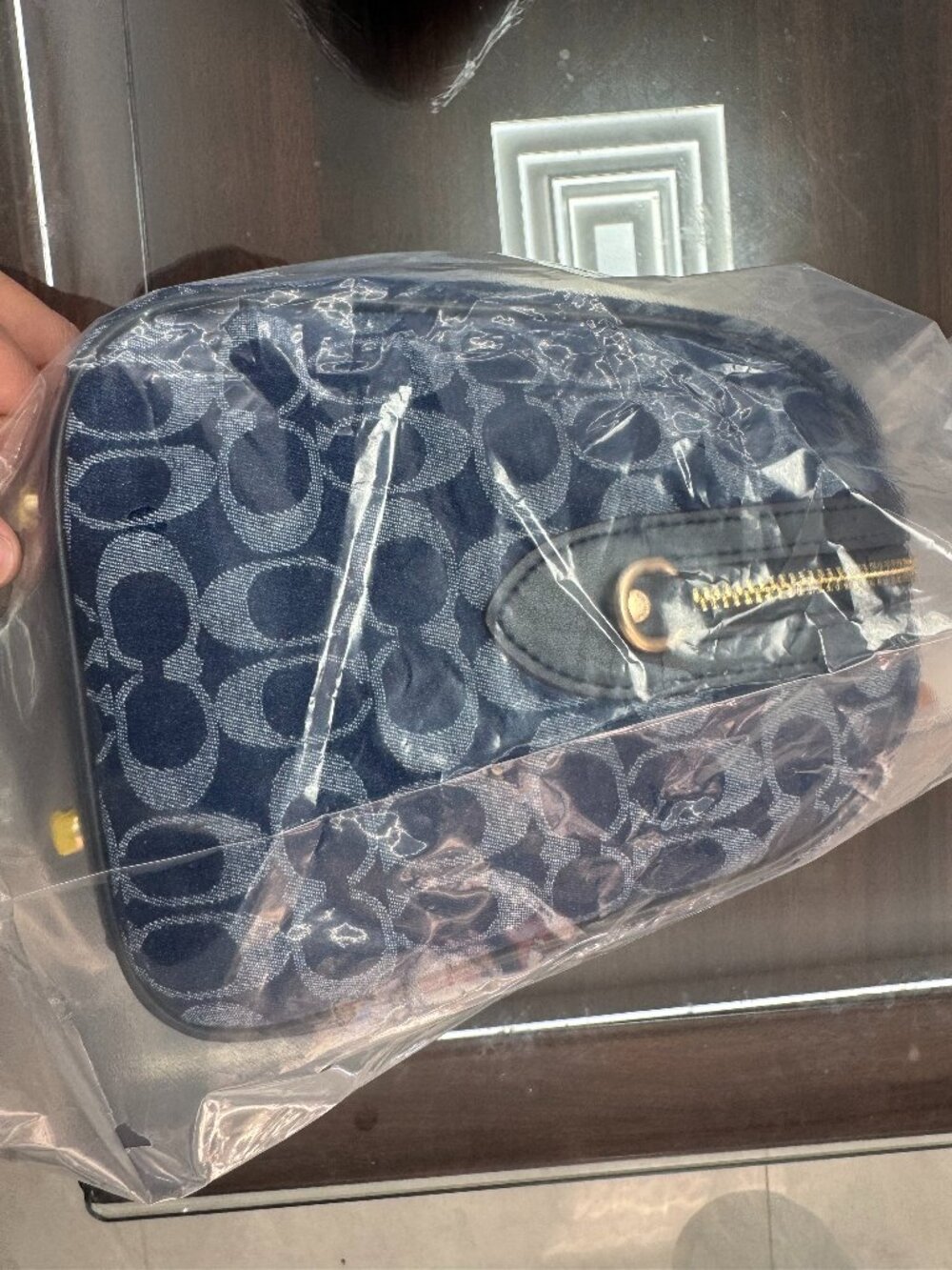 Coach Rowan Satchel Bag In Signature Denim Canvas NWT CY699